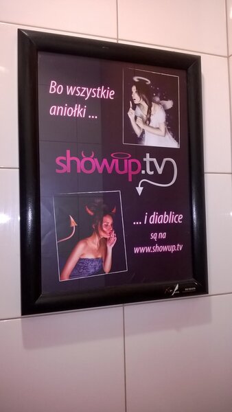 Reklama ShowUp sex kamerki